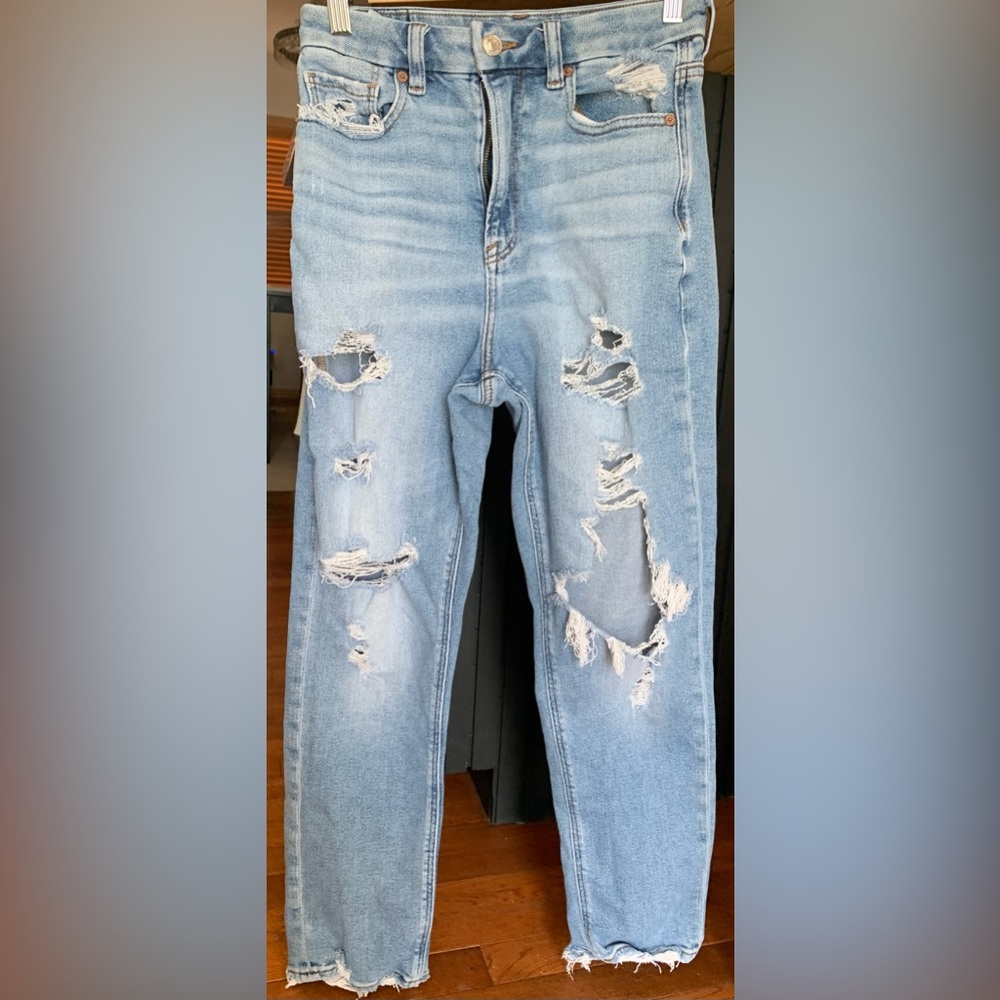 American Eagle Stretch High-Waisted Jeans